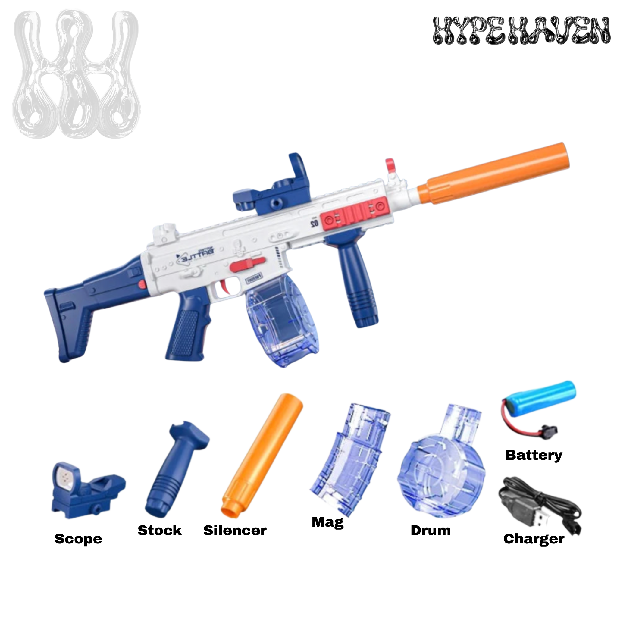 Electric SCAR Hydro Blaster